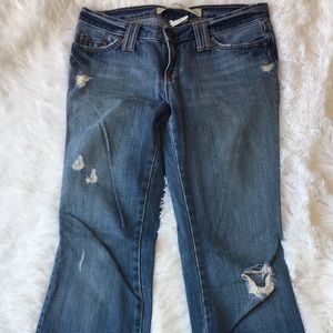 Low rise flares size 2 gap